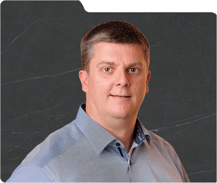 Björn Oldach arbeitet als Prokurist bei hano-Küchen.
